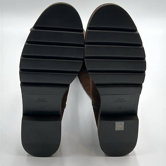 1957- Stuart Weitzman Over-the-Knee Boots Expresso Color Size 8.5 NWT - Picture 9 of 11